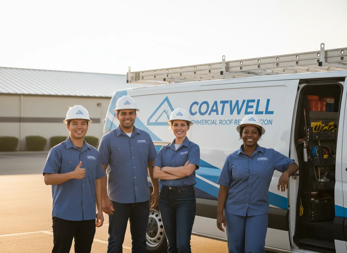 Commercial roof coating company in Munger, MI